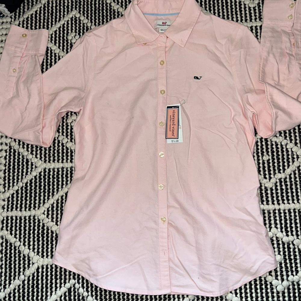 NWT Vineyard vines women’s button down  shirt